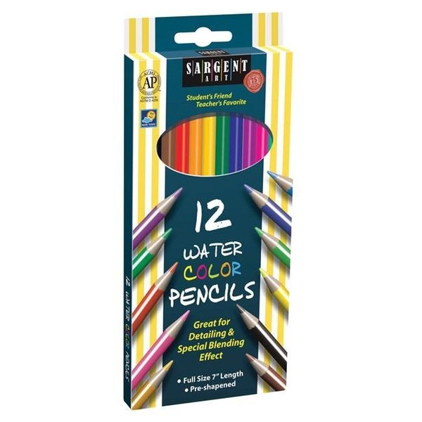 Sargent Art Sargent Art Non-Toxic Watercolor Pencil; Set - 12 1386919